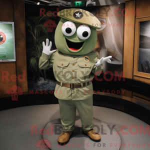 Olive Ray maskot kostume...