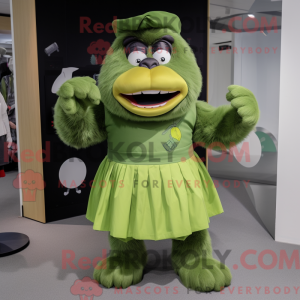 Disfraz de mascota gorila...