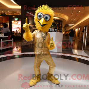 Costume mascotte d émeu...
