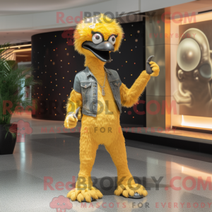 Costume mascotte d émeu...