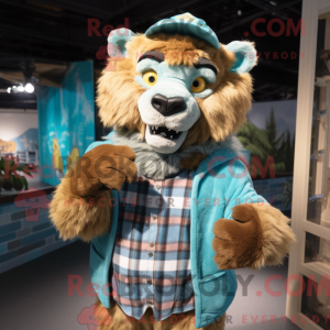 Disfraz de mascota Smilodon...