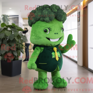 Disfraz de mascota brócoli...