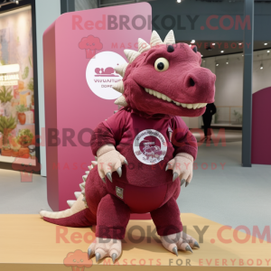 Maroon Ankylosaurus...