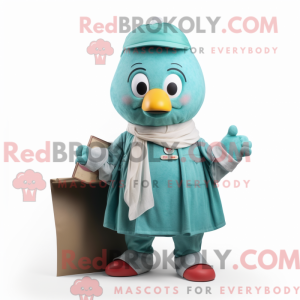 Teal Cherry Maskottchen...