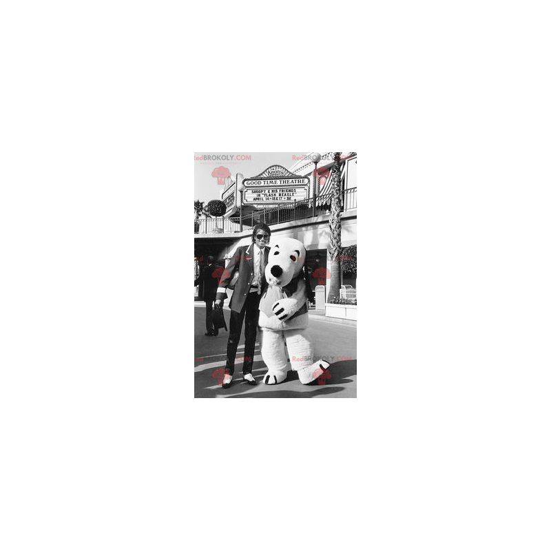 Mascotte de Snoopy célèbre chien blanc de BD - Redbrokoly.com