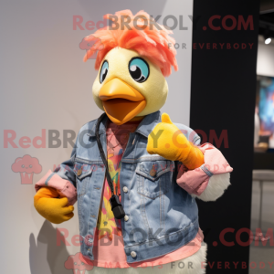 Figura de máscara de frango...