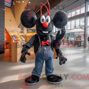 Black Lobster mascot...