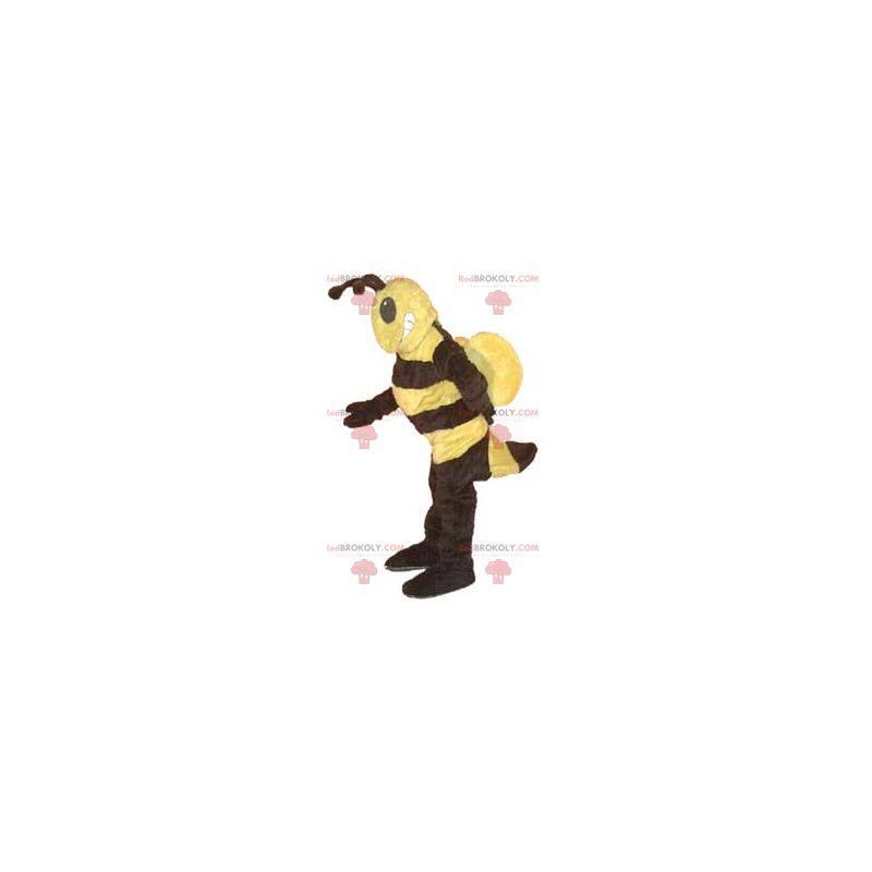 Yellow and black wasp mascot - Redbrokoly.com