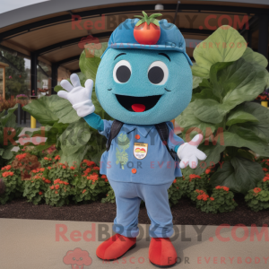 Postava maskota Teal Tomato...