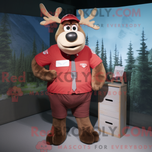 Maskottchenkostüm Rotes...