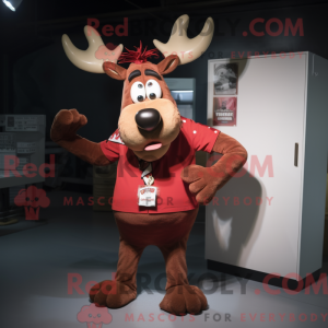 Maskottchenkostüm Rotes...