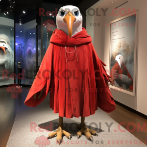 Red Albatross maskot...