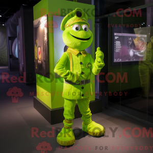 Lime Green Soldier...