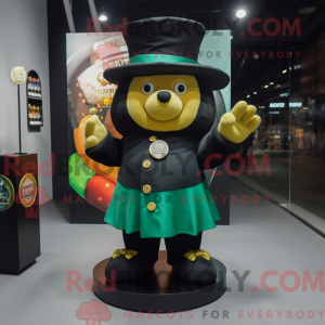 Black Pot Of Gold maskot...