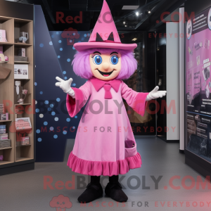 Maskottchenkostüm Pink...