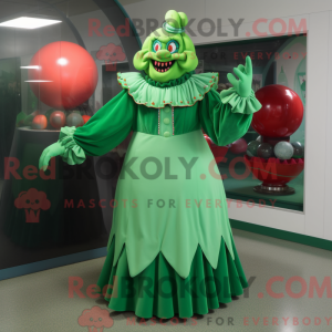 Postava maskota Green Evil...