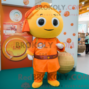 Costume de mascotte Orange...