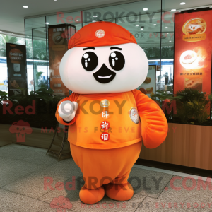 Costume de mascotte Orange...