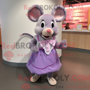 Lavender Mouse mascot...