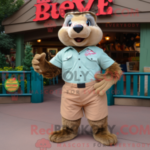 Tan Beaver máscara de...