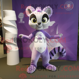 Lavendel-Lemur-Maskottchen-...