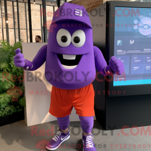 Purple Pendant mascot...