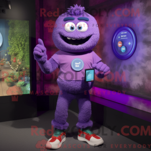 Purple Pendant mascot...