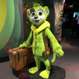 Lime Green Lemur...