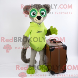 Disfraz de mascota Lemur...