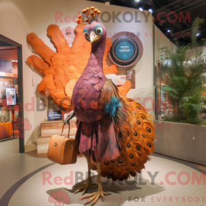 A máscara de Rust Peacock...