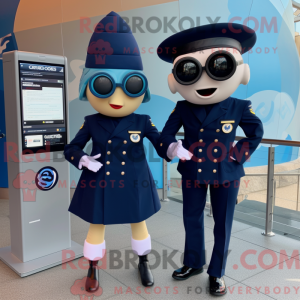 Costume mascotte de Cyclope...