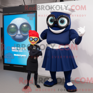 Costume mascotte de Cyclope...