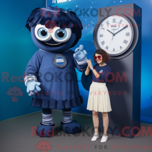 Maskotdraktfigura Navy...