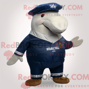Navy Pukkelhval maskot...