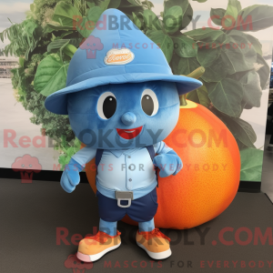 Blue Grapefruit mascot...