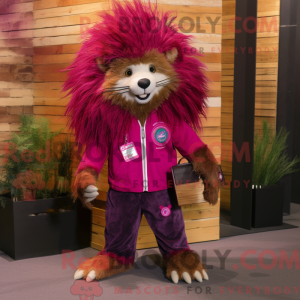 Postava maskota Magenta...