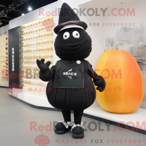 Black Squash maskot kostyme...