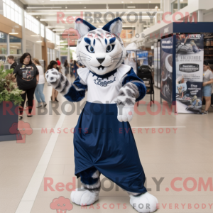Navy Bobcat Maskottchen...