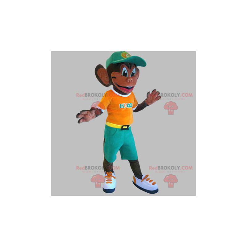 Mascotte du célèbre singe Waikiki. Singe coloré - Redbrokoly.com