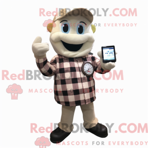 Postava maskota Cream Phone...
