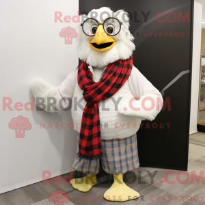 White Fried Chicken mascot...