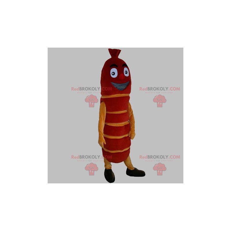 Mascot salchicha gigante roja y amarilla - Redbrokoly.com Mascot salchicha gigante roja y amarilla - Redbrokoly.com