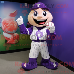 Purple Tooth Fairy mascot...