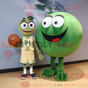 Olive Basketball Ball...