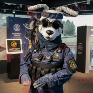 Navy Seal maskotdraktfigur...