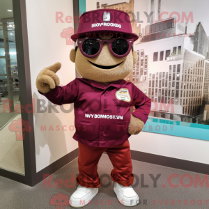 Maroon Biryani maskot...