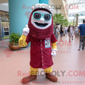 Maroon Biryani maskot...
