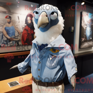 Cream Crow mascottekostuum...