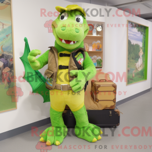 Figura de máscara de dragão...