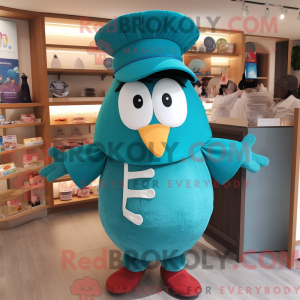 Disfraz de mascota Teal...